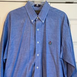 Vintage - Chaps by Ralph Lauren - Long Sleeve Button - size 16 1/2 - 34-35